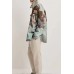 Casual Lapel Digital Printed Woolen Men's Shirt Jacket