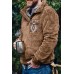 Men's winter autumn Comfy Patch Pocket Buttons Pullover