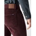 Stretch Corduroy 5-Pocket - Burgundy